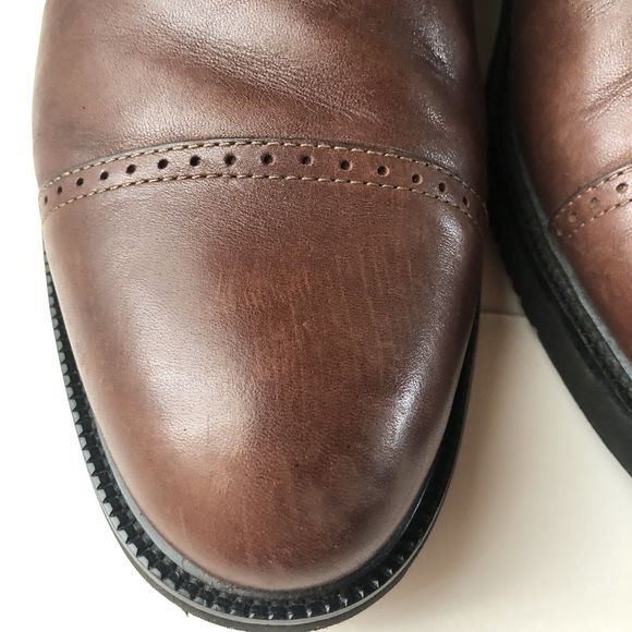 Rockport Dressports Men\'s Comfort Shoes Size 10 1/2 W Leather Brown main image 10
